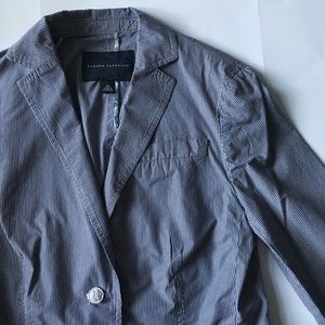 Banana Republic Navy Pinstripe Jacket - Size XS
